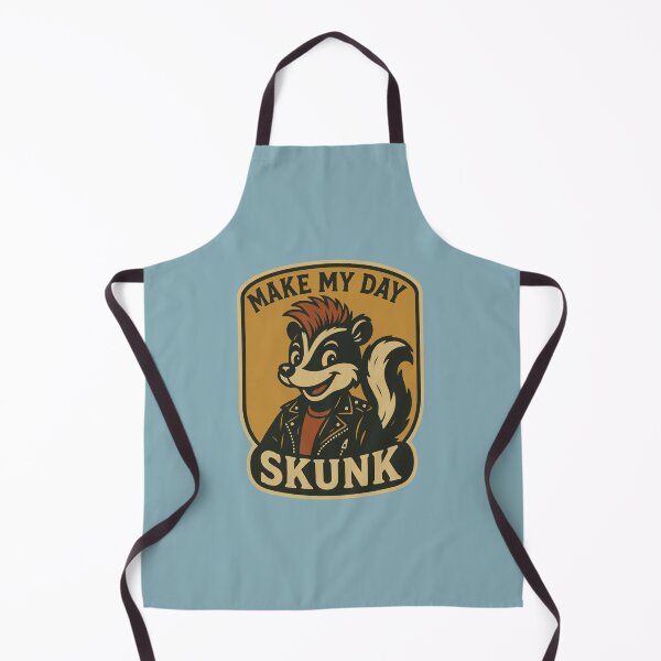 Item preview, Make My Day Skunk – Funny Punk Rock Skunk designed and sold by hangmeart.