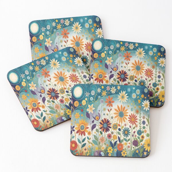Item preview, Cosmic Wildflowers Garden designed and sold by artedamensagem.