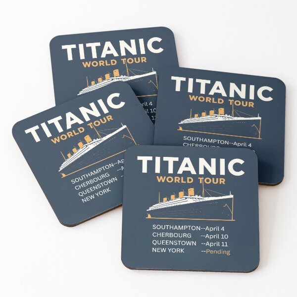 Item preview, Titanic World Tour designed and sold by Rue Market.