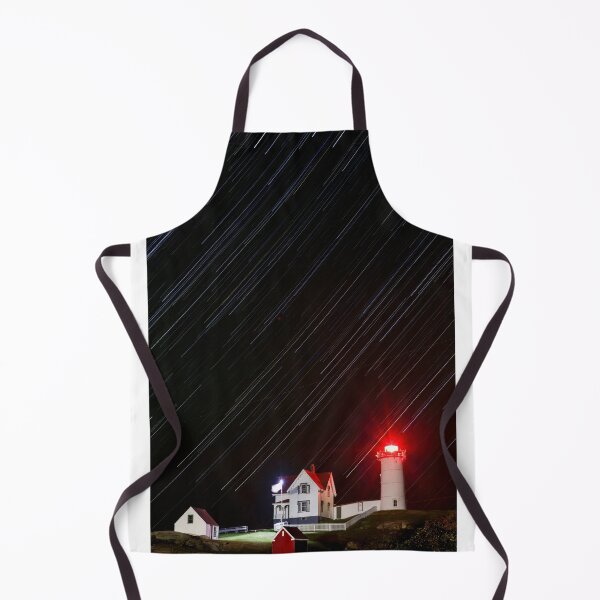 Item preview, Star Trails over Nubble Lighthouse designed and sold by Gerard Fornarotto.
