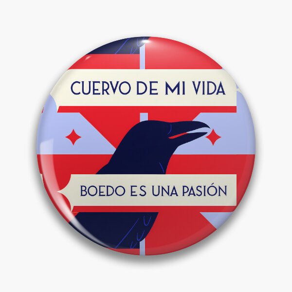 Item preview, Cuervo de mi vida Boedo Pasión Azulgrana  designed and sold by ART ATTACK ZONE.