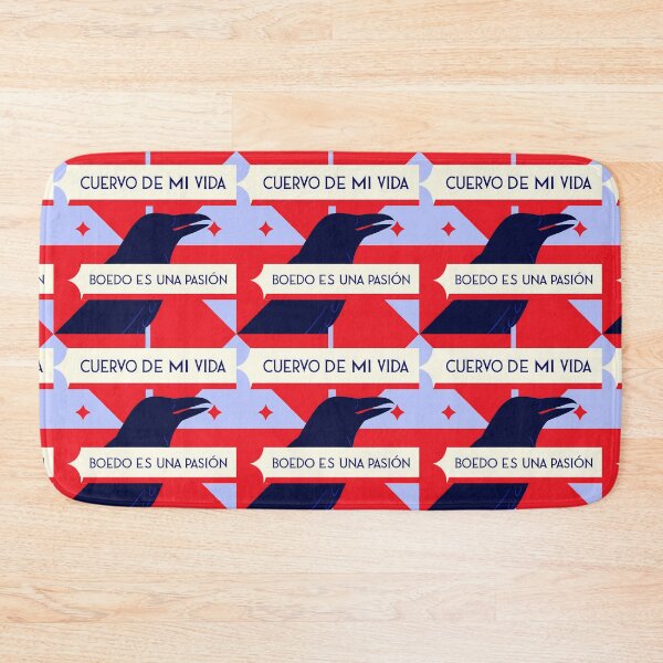 Item preview, Cuervo de mi vida Boedo Pasión Azulgrana  designed and sold by ART ATTACK ZONE.
