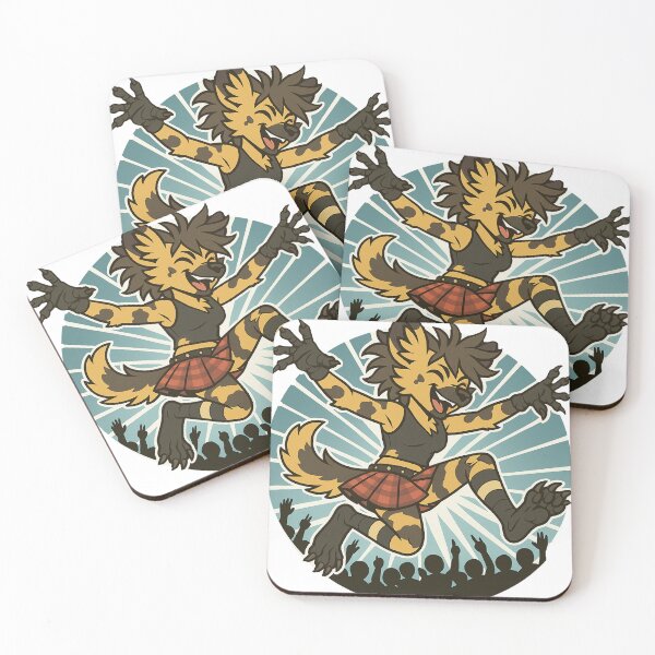 Item preview, Punk Furry Wild Dog – Stage Dive Energy designed and sold by CaliLuminos.