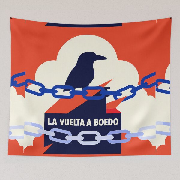 Item preview, La Vuelta a Boedo San Lorenzo Colorful Art designed and sold by ART ATTACK ZONE.