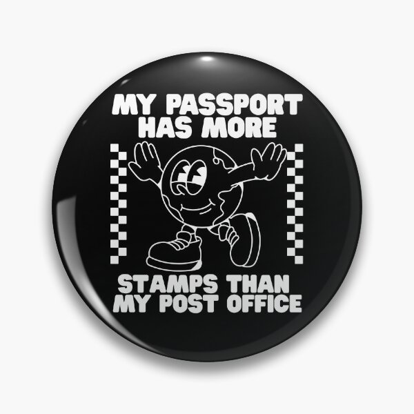 Item preview, My passport has more stamps  designed and sold by Peerless-Prime.