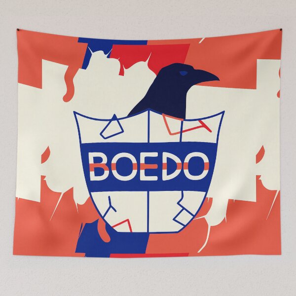 Item preview, Rojo Azul Boedo San Lorenzo Cuervo Arte designed and sold by ART ATTACK ZONE.