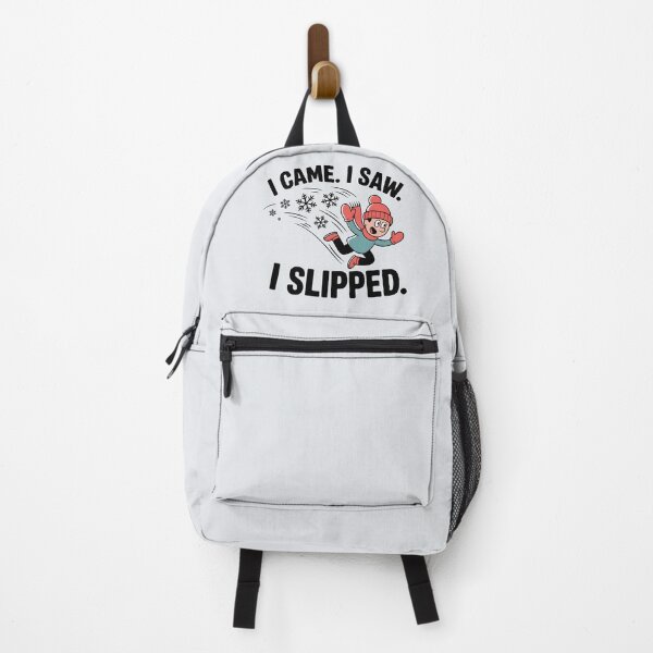 Item preview, I Came. I Saw. I Slipped. - Funny Winter Design designed and sold by Jollys-ArtShop.