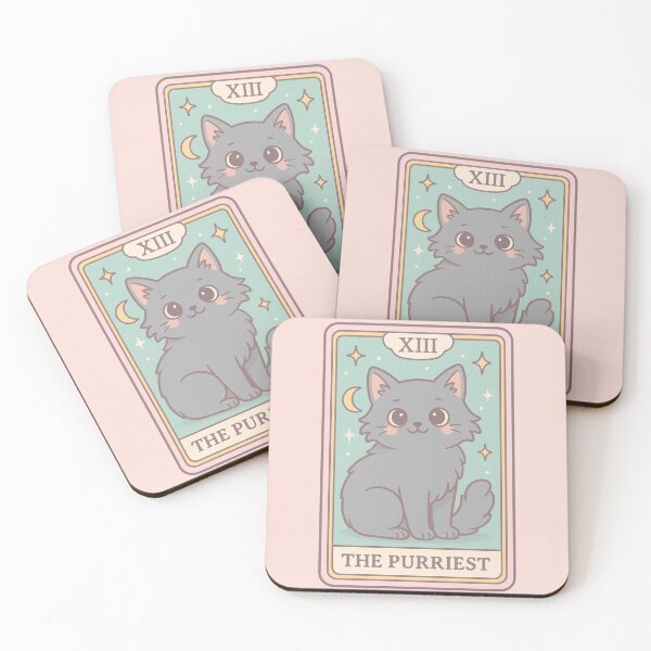 Item preview, Tarot Cat – The Purriest Pastel Cartoon designed and sold by wwshd.