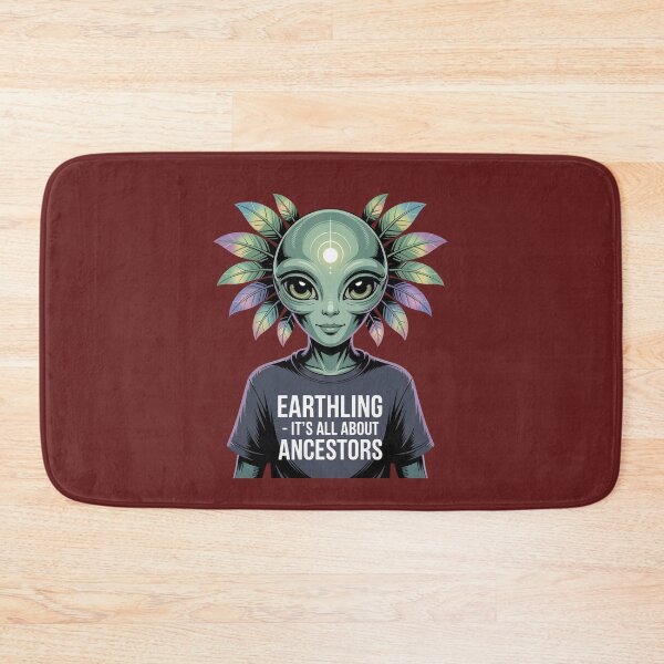 Item preview, Earthling • Ancestral Cosmic Vibes • Mystical Alien Design designed and sold by HolisticFurArt.