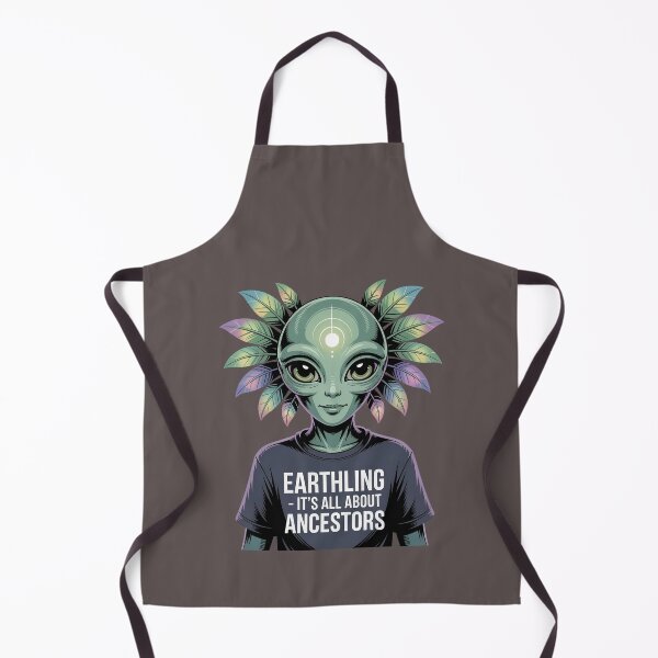 Item preview, Earthling • Ancestral Cosmic Vibes • Mystical Alien Design designed and sold by HolisticFurArt.