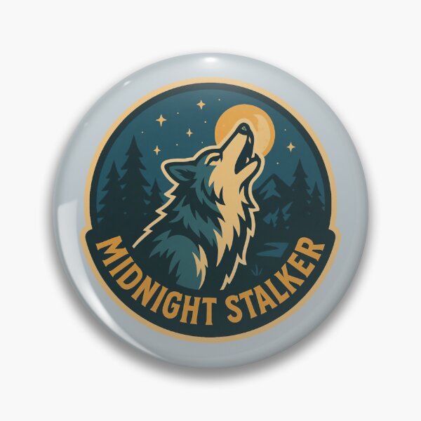 Item preview, Midnight Stalker – Howling Wolf designed and sold by hangmeart.