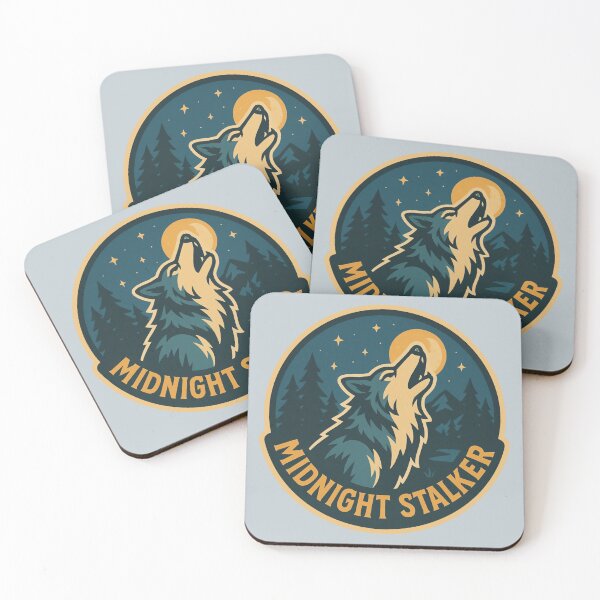 Item preview, Midnight Stalker – Howling Wolf designed and sold by hangmeart.