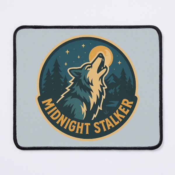 Item preview, Midnight Stalker – Howling Wolf designed and sold by hangmeart.