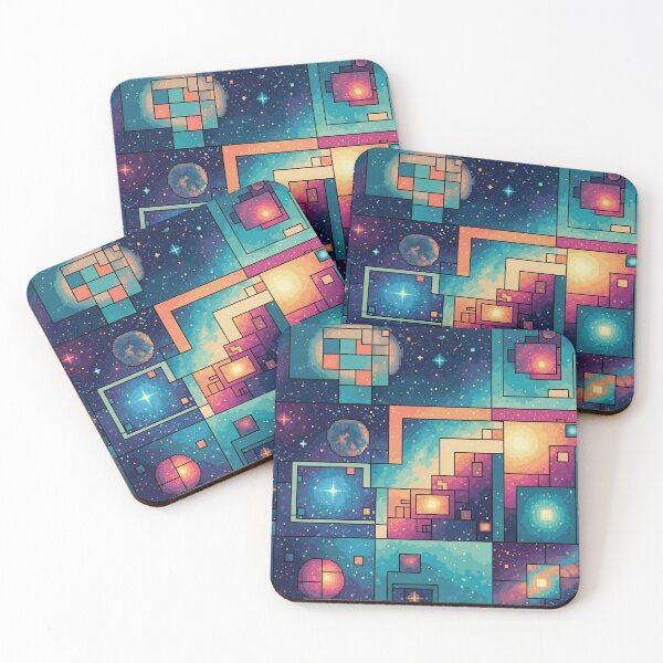 Item preview, Geometric Galaxies designed and sold by blackrabbit25.