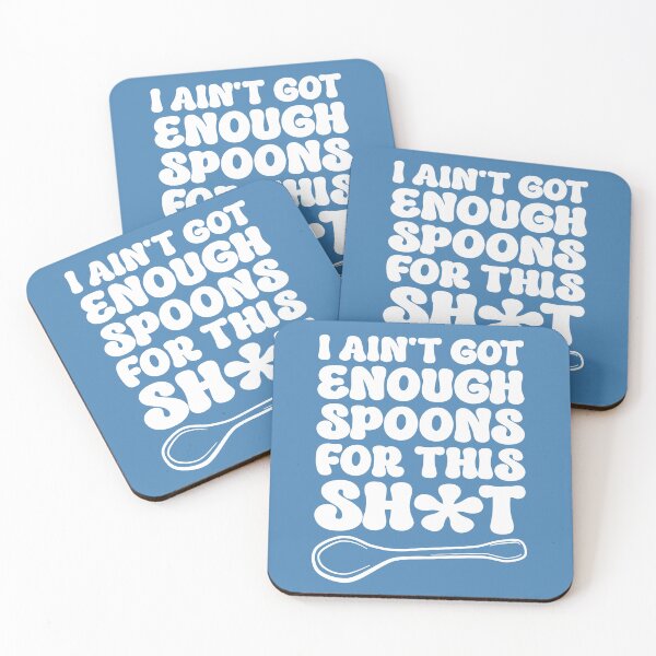Item preview, Fresh Outta Spoons – Spoonie Life, Chronic Sass designed and sold by Designs by Jesabee.