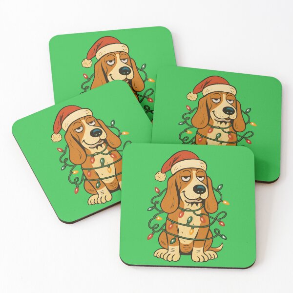 Item preview, Christmas Basset Hound Dog, Funny designed and sold by EstelleStar.