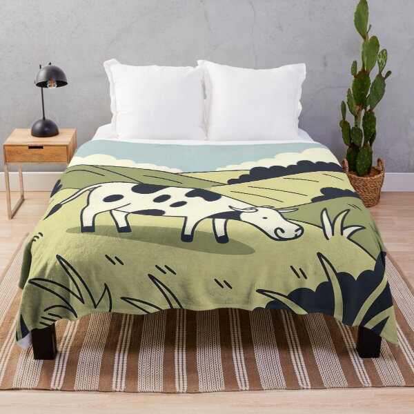Item preview, Cow Animal Illustrations Geometric Bold Styles Art Natural designed and sold by ART ATTACK ZONE.