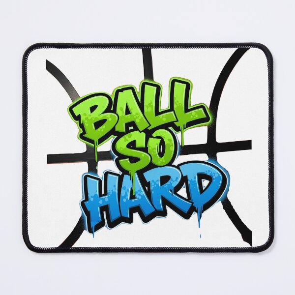 Item preview, Ball So Hard Basketball Motivation Hip Hop t-shirt Design designed and sold by GeniePixel.