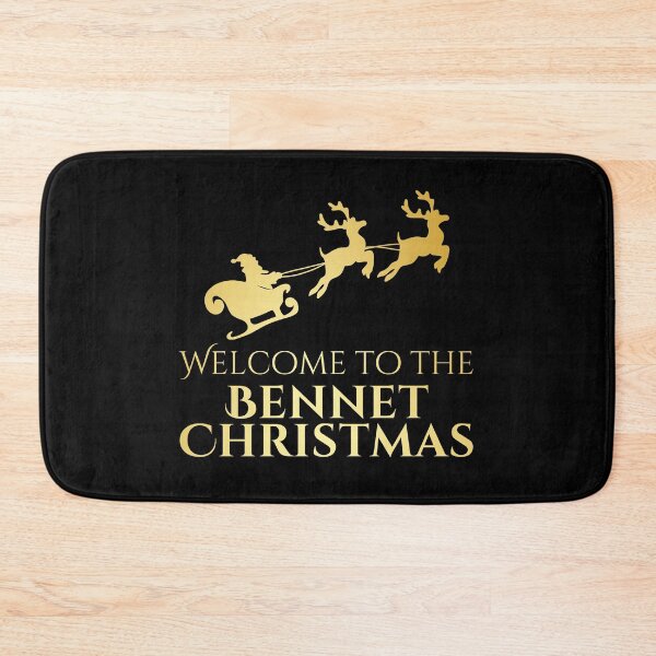 Item preview, Welcome to the Bennet Christmas – Gold Family Name designed and sold by buglevel.