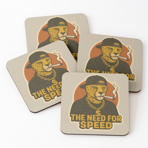 Item preview, Need for Speed – Cool Cheetah Retro Streetwear designed and sold by hangmeart.
