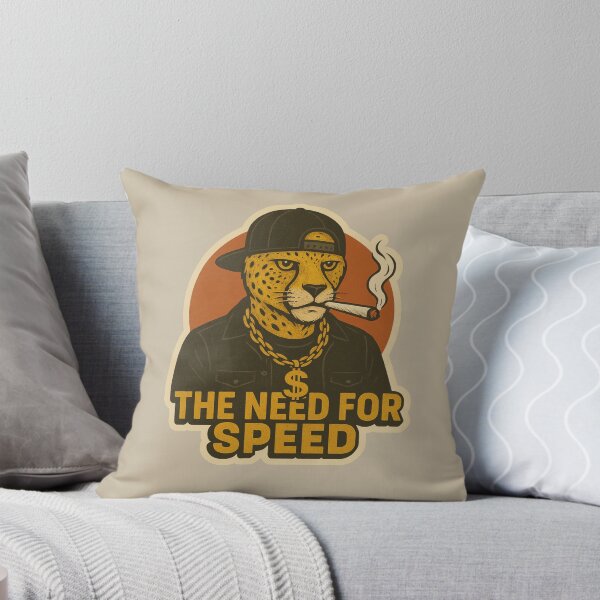 Item preview, Need for Speed – Cool Cheetah Retro Streetwear designed and sold by hangmeart.