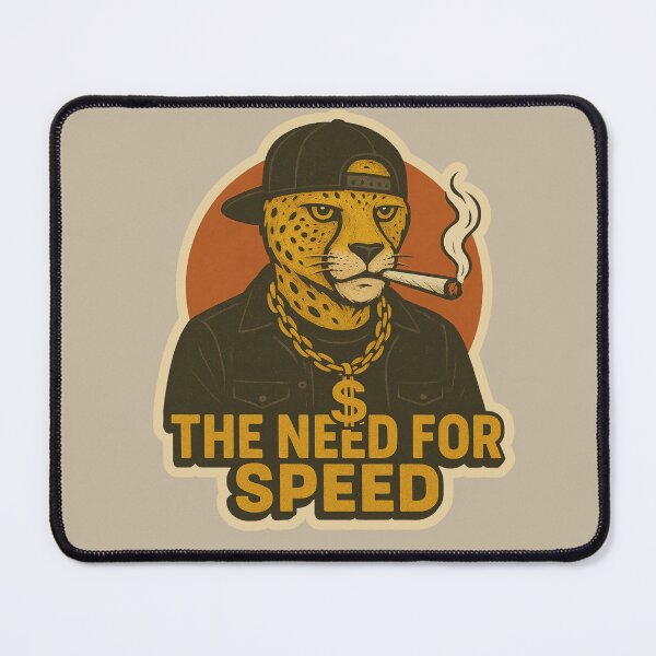 Item preview, Need for Speed – Cool Cheetah Retro Streetwear designed and sold by hangmeart.