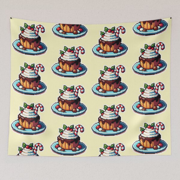 Item preview, Christmas cake, christmas dinner, dessert, sweets, pastry, foodies, funny christmas designed and sold by Sugar Wisdom .