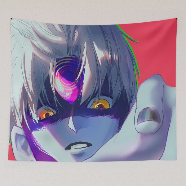 Item preview, Evil Eyes Jiji Dandadan Hypnotic Spiral Eye Confrontation designed and sold by juniorcastros.