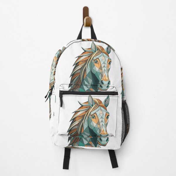 Item preview, Horse Animal Illustrations Geometric Bold Styles Art Natural designed and sold by ART ATTACK ZONE.