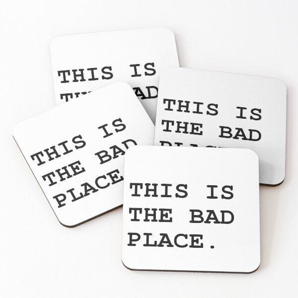 Item preview, this is the bad place designed and sold by livfordesign.