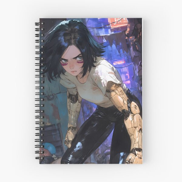 Item preview, Alita Battle Angel Fierce Anime Girl Cyberpunk designed and sold by juniorcastros.