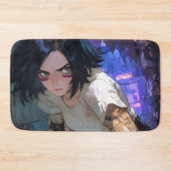 Item preview, Alita Battle Angel Fierce Anime Girl Cyberpunk designed and sold by juniorcastros.