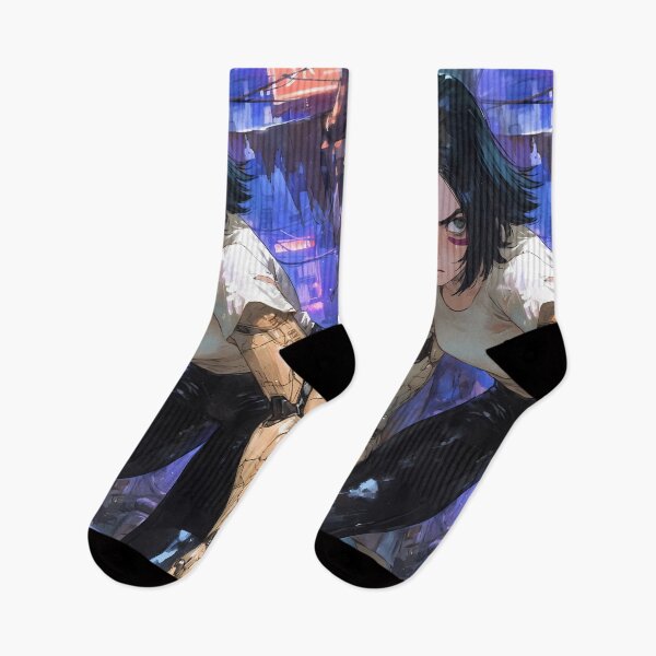 Item preview, Alita Battle Angel Fierce Anime Girl Cyberpunk designed and sold by juniorcastros.