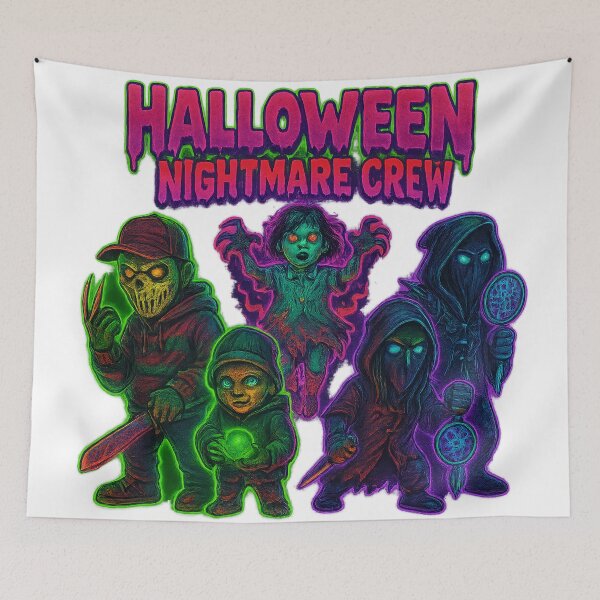 Item preview, Halloween Nightmare Crew designed and sold by FunnySignalStudio.