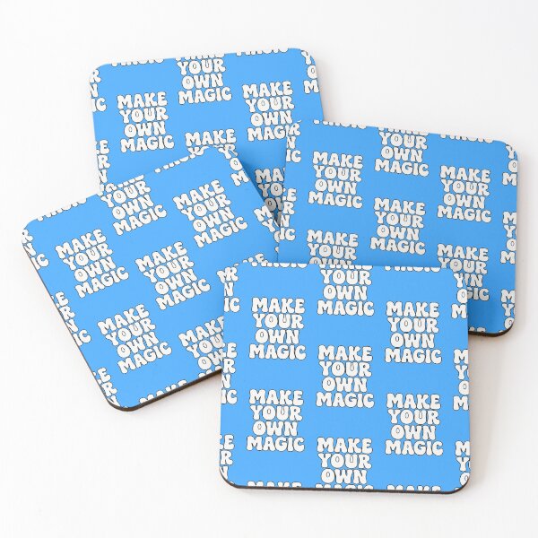 Item preview, Make Your Own Magic Inspirational Quote Artwork designed and sold by ArtComixHaven.