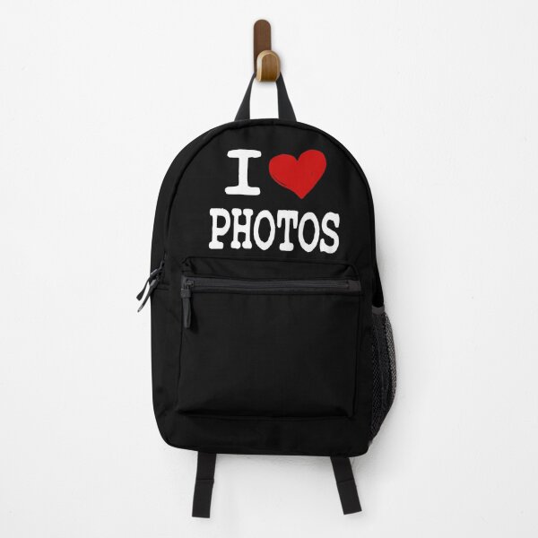 Item preview, I Love Photos - Photography Heart Design designed and sold by Suparrific.