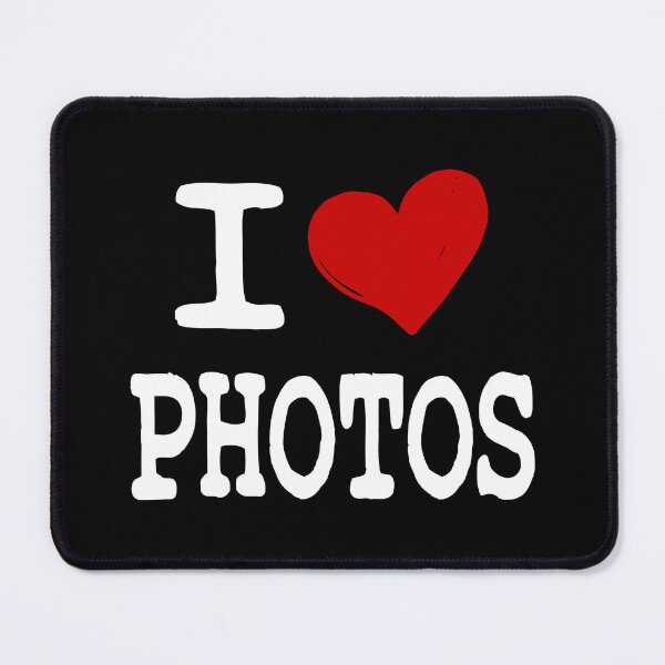 Item preview, I Love Photos - Photography Heart Design designed and sold by Suparrific.