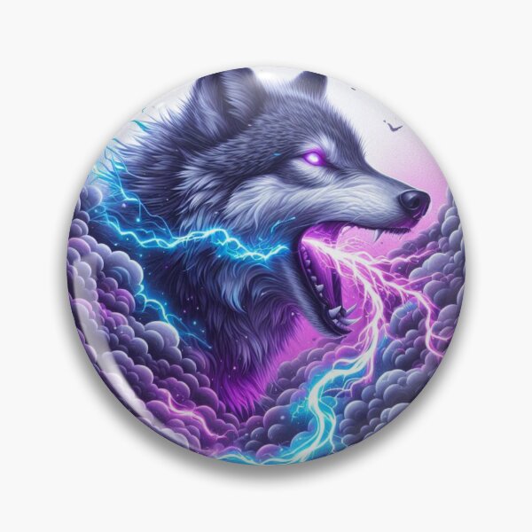 Item preview, Lunar Galactic Wolf Design One designed and sold by Mark Cannon.