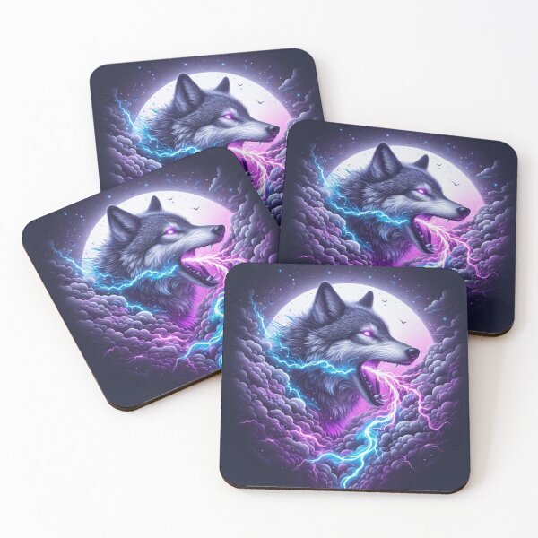 Item preview, Lunar Galactic Wolf Design One designed and sold by Mark Cannon.