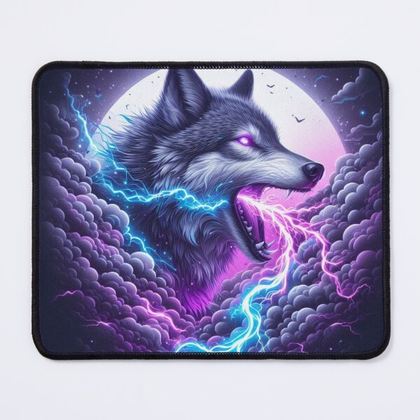 Item preview, Lunar Galactic Wolf Design One designed and sold by Mark Cannon.