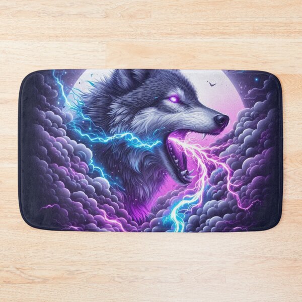 Item preview, Lunar Galactic Wolf Design One designed and sold by Mark Cannon.