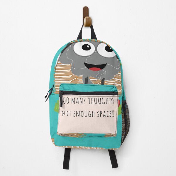 Item preview, Brain Boss Protests against Overthinking- Too Many Thoughts! Not Enough Space- Funny Design designed and sold by MilabArt.