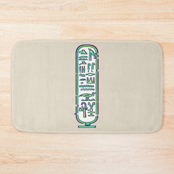 Item preview, Hieroglyphic with Futuristic Glitch-Art Effects designed and sold by ARM-Designs.