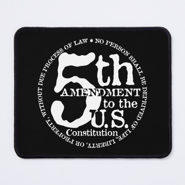 Item preview, Due Process : Fifth Amendment To the U. S. Constitution 4.0 designed and sold by BANDOFSCRIBBLE Hollywood.