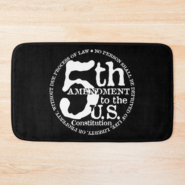 Item preview, Due Process : Fifth Amendment To the U. S. Constitution 4.0 designed and sold by BANDOFSCRIBBLE Hollywood.