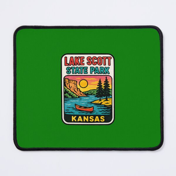Item preview, Lake Scott State Park designed and sold by Broken Antler Designs .