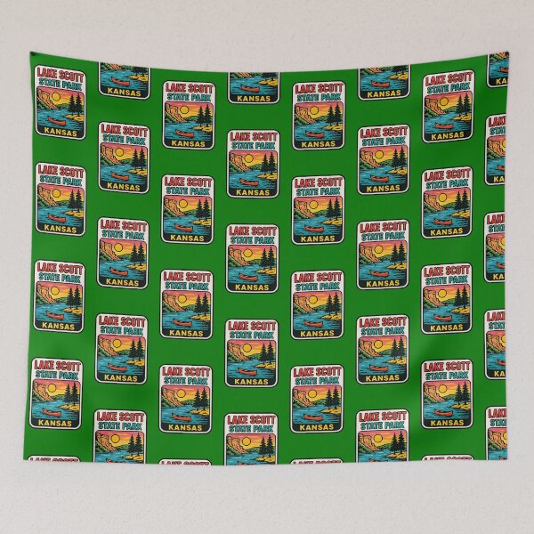 Item preview, Lake Scott State Park designed and sold by Broken Antler Designs .