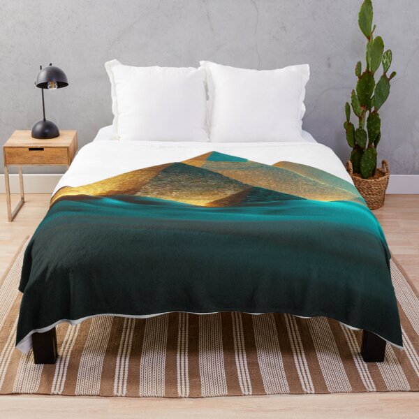Item preview, Egyptian Pyramids Desert Glow designed and sold by AlexLineArt.