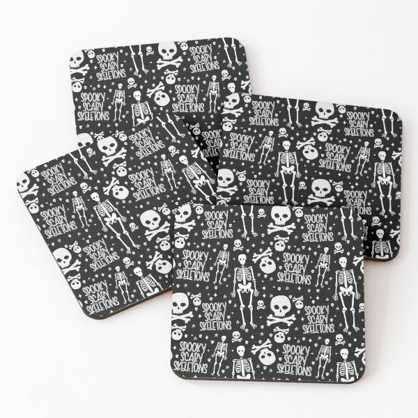 Item preview, spooky scary skeletons  designed and sold by Made By Mal Studio.