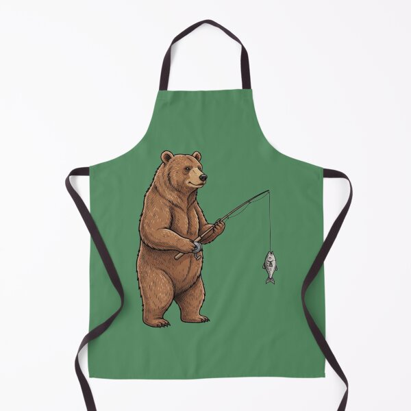 Item preview, Bear fishing designed and sold by Too Kool Designing .